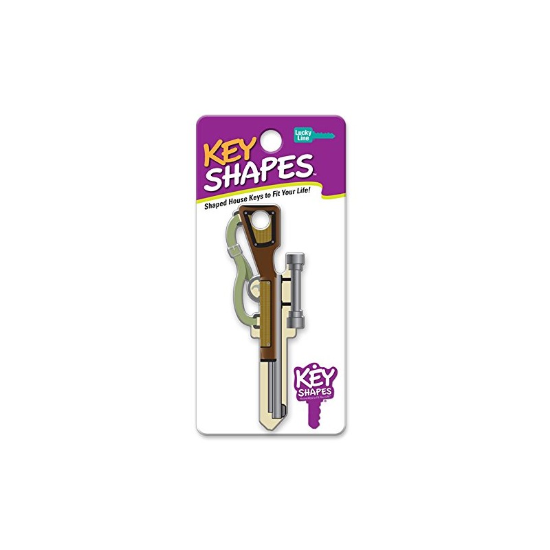 Lucky Line Key Shapes, Rifle, House Key Blank, WR5, 1