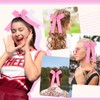 20 Pieces 9.06 inches Collegiate Cheerleader Hair Bows for Women,