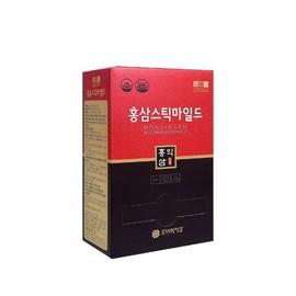 쓴맛 적은 6년근 홍삼 농축액 홍삼스틱마일드 100포 실속형 Mild Red Ginseng Concentrate with Low Bitterness 6-Year-Old Red Ginseng Stick 100 Pack Value Set