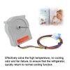 Fridge Freezer Evaporator Fan Motor EAU63923601 Replacement Compatible with LG/Haier