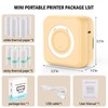 HUIJUTCHEN HUIJUTCHEN Mini Sticker Printer - Mini Pocket Printer for