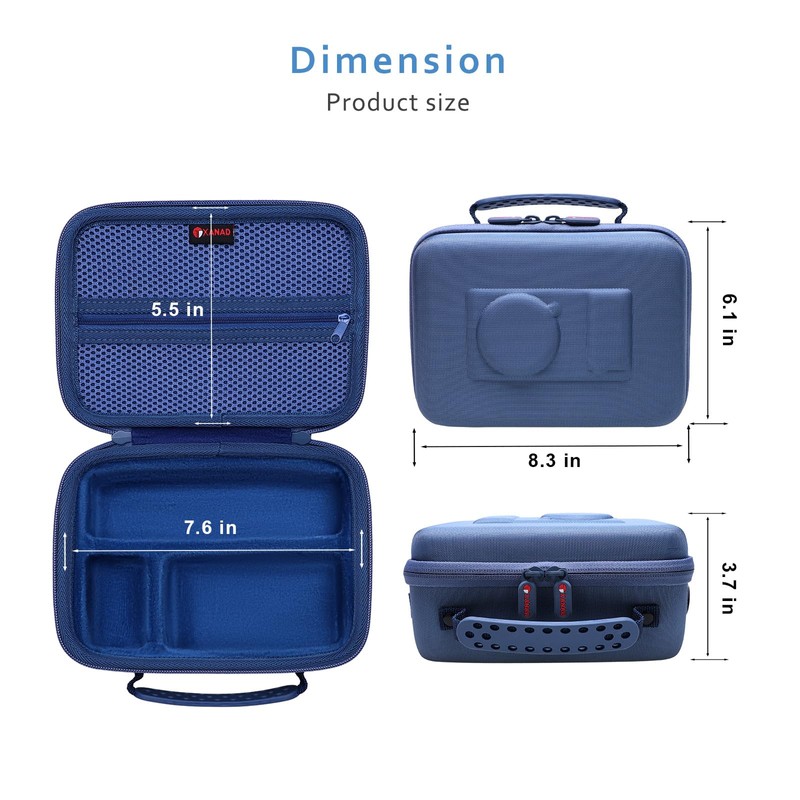 XANAD Hard Case for Sony Alpha ZV-E10/ZV-E10L/ ZV-1/ZV-1F Camera Vlogger