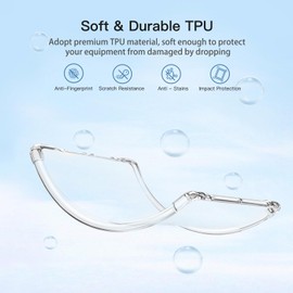 Case Cover for BIGME B751C S Tablet 7 inch, Transparent Soft TPU Back Cover for BIGME B751C S, Anti-Scratch,Shockproof,Clear