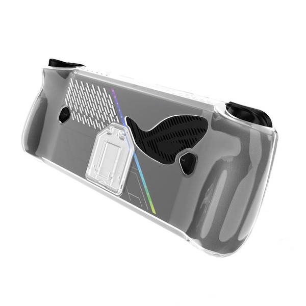 NUHFUFA Clear Case with Holder Compatible with ASUS ROG ALLY