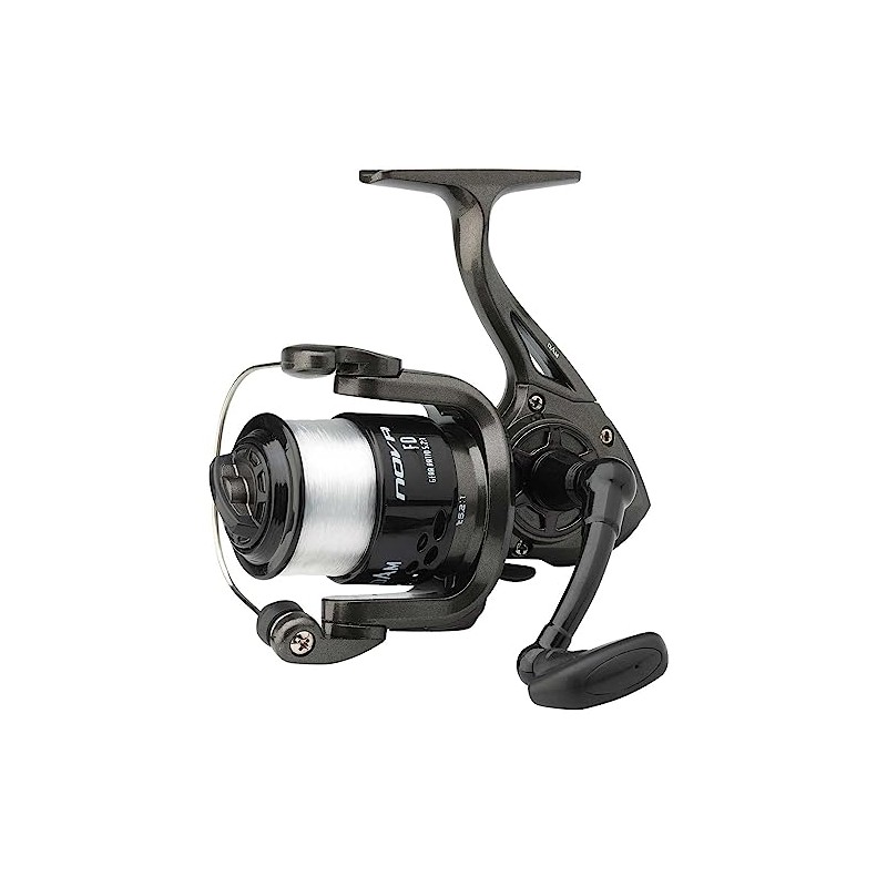 DAM Nova Fishing Reel, Spinning Reels, All-Round Fishing, Unisex, Black,