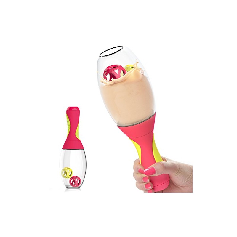 asobu サンバシェーカー プロテインシェイカー 600ml レッド&イエロー ANDSS-RY