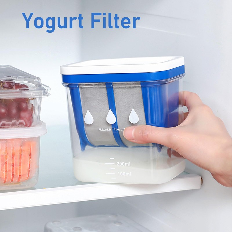 QANYEGN Yogurt Strainer, Yogurt Drainer, Stainless Steel Large Capacity Whey