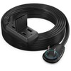 Maximm 15 Ft Extension Cord, 2 Prong, 360° Rotating Flat