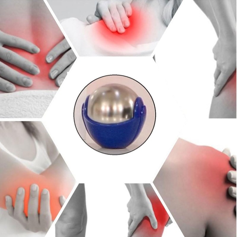 Cryosball® Cold Massage Ball - Stainless Steel Filled with Thermal