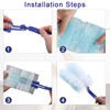 10 PCS Flash Dust Magnet, Blue Flash Dust Magnet Refill