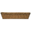 Deer Park Ironworks WB118 Lg. Imperial Deck Rail Planter w/Coco