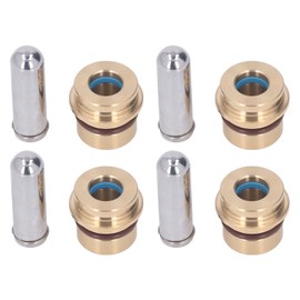 4PCS Joystick Handle Button Head Rubber Sealing Metal Push Rod Button for Sany 60 Excavator