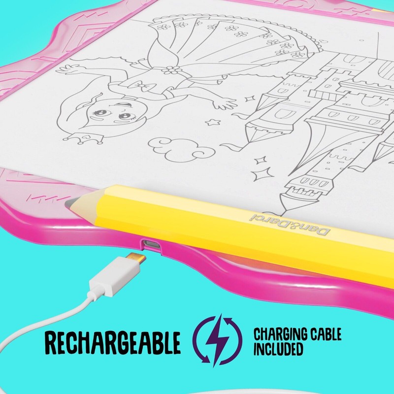 Dan&Darci Light Up Tracing Pad for Kids - Arts &