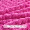 NEWCOSPLAY Super Soft Twin Blanket Pink Premium Silky Flannel Fleece
