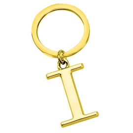 Freedale Gold Letter A-Z Keychain for Women Men Purse Handbags Metal Alphabet Initial Letter Key Ring Novelty-keychain (I)