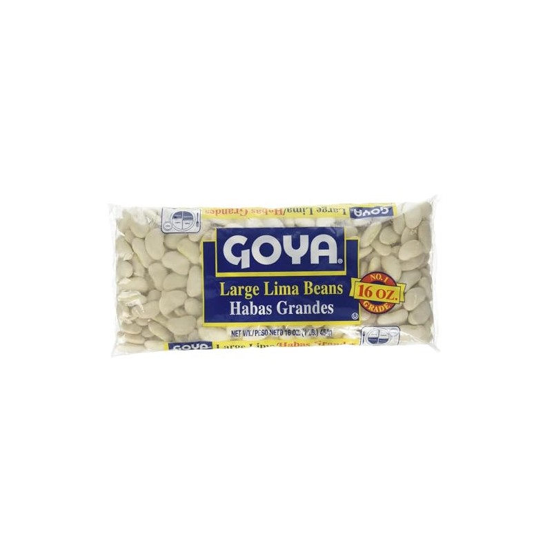 Goya Large Lima Beans, 16-Ounce Units (Pack of 24)