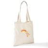 CafePress Let Love Grow Tote Bag Reusable Natural Beige Canvas