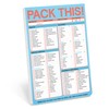 Knock Knock Pack This Pad (Pastel Version) - Packing List