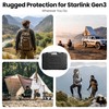 LUCMO Waterproof Hard Case For Starlink Gen 3, Portable Carrying