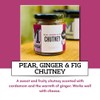 Manfood - Pear, Fig & Cardamom Chutney 300g