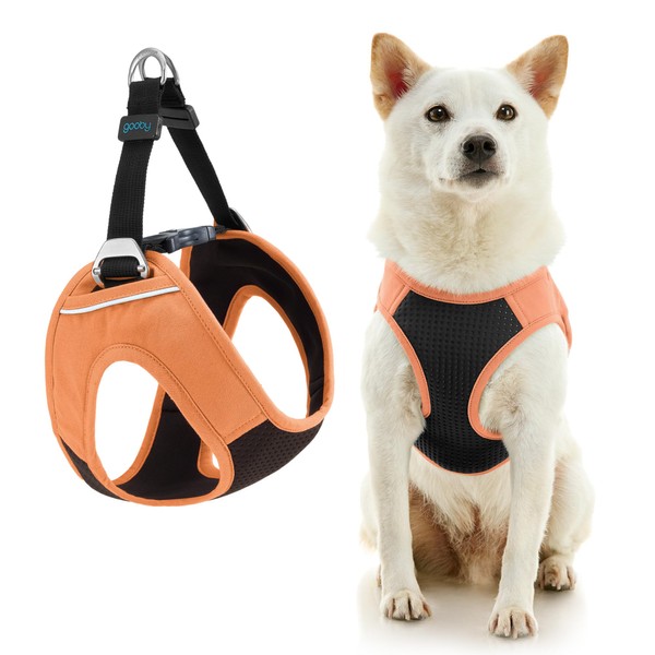 Gooby Escape Free Easy Fit Plus Harness - Atlanta Peach,