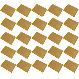KKHMF 25pcs PCB 2.0 x 2.8 inches (5 x 7 cm) Universal PCB DIY Experiment Plate Matrix Circuit Board Compatible with Arduino [Domestic Delivery]