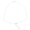 Silver Pendant Necklace Beautiful Elegant Adjustable Cute Dove Bird Pendant