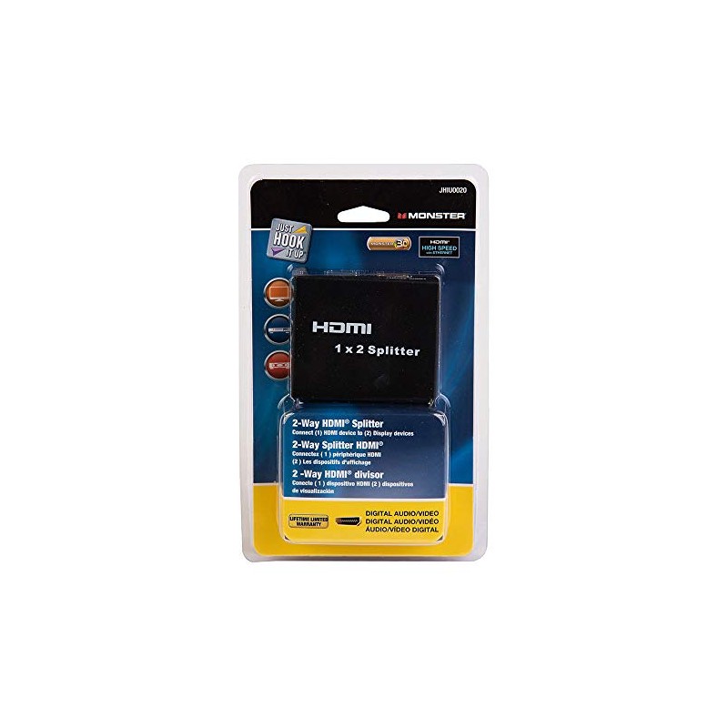 Hdmi Splitter 2-Way 1x 2