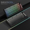 Womier Shine Through PBT Keycaps 60 75 100 Percent Cherry