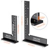 Precision Right Angle Positioning Block, Preciva 2pcs Aluminium Set Square,
