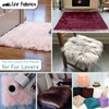Ice Fabrics Faux Fur Fabric Squares - 10x10 Inches Pre-Cut
