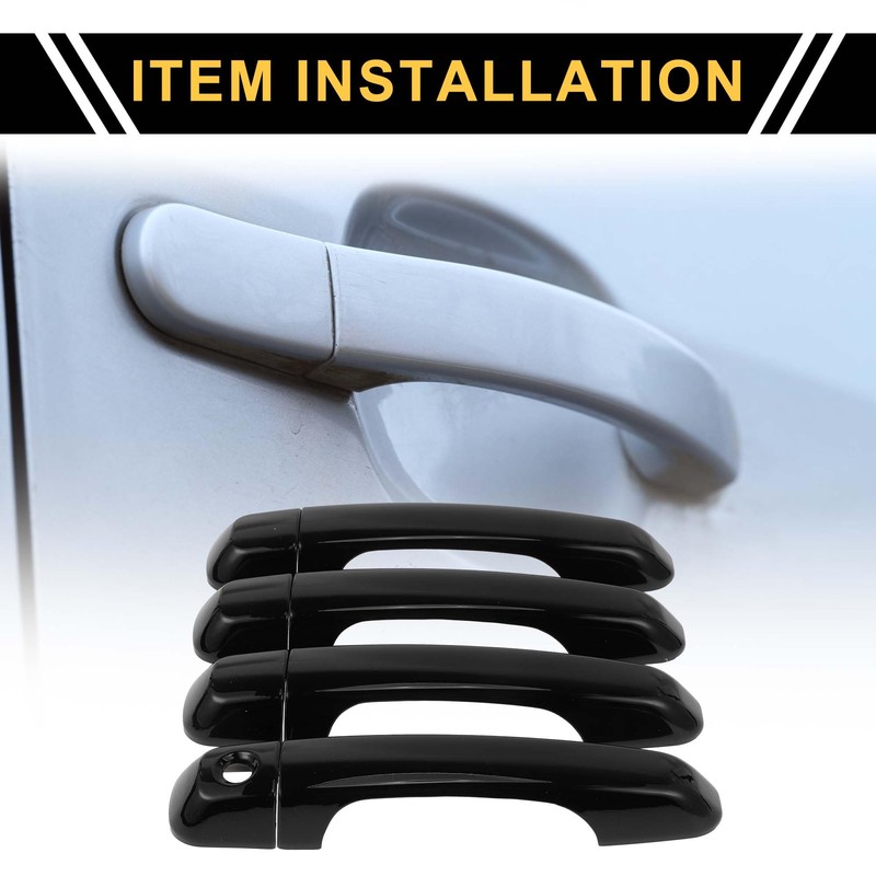 REPAIROCK 4pcs Exterior Door Handle Cover Car Door Handle Protector