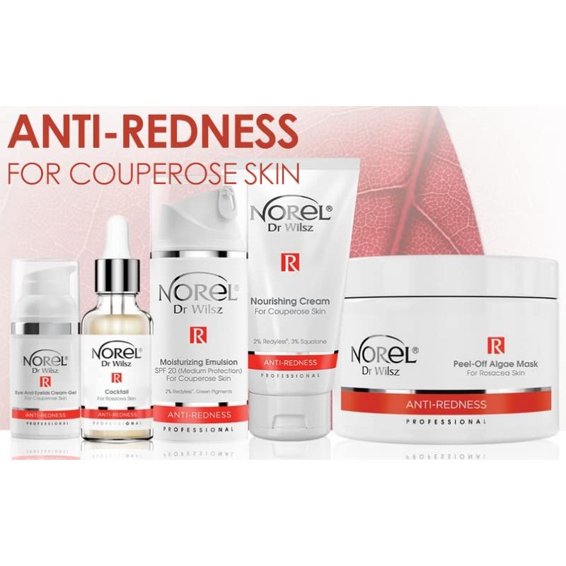 Norel Anti Redness Moisturizing Emulsion for Couperose Skin SPF 20