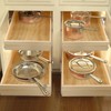 Mulush Pull Out Cabinet Organizer, 17''W×21''D×16''H Soft Close Slide Out