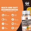 Turmeric Curcumin Gummies with Ginger & Black Pepper Extract -