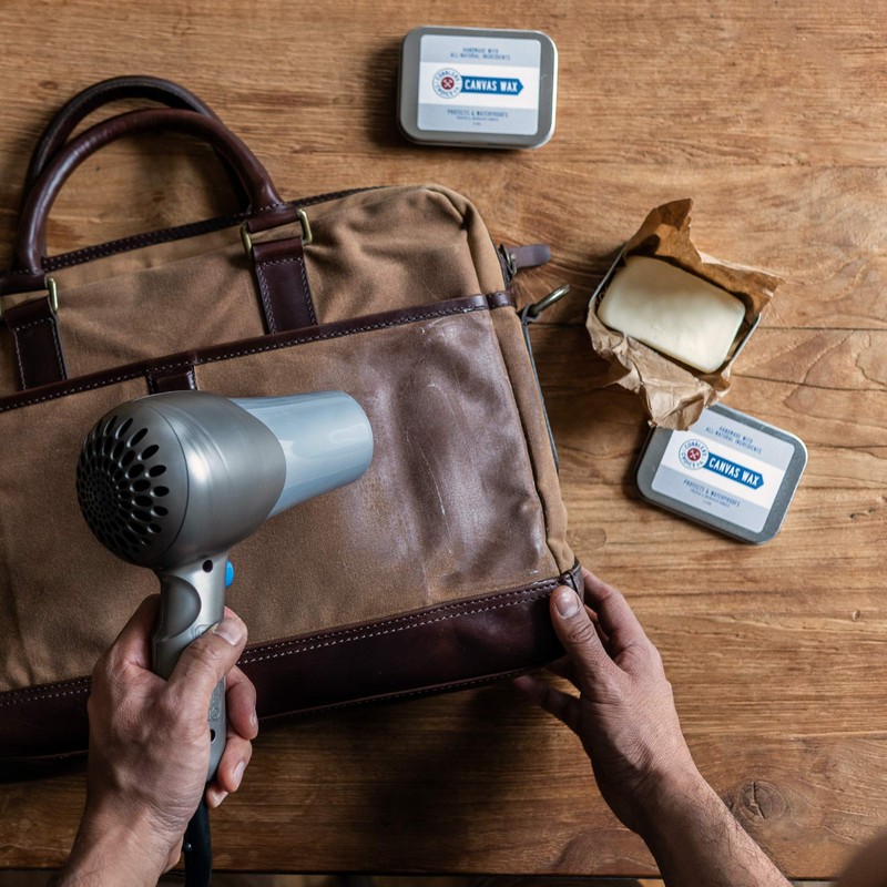 Cobbler's Choice Canvas Wax - Protects Textiles from Wind, Water,