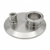 SENFUID 4" Sanitary Blind Plate End Cap 1.5" Tri-Clamp x1/4"