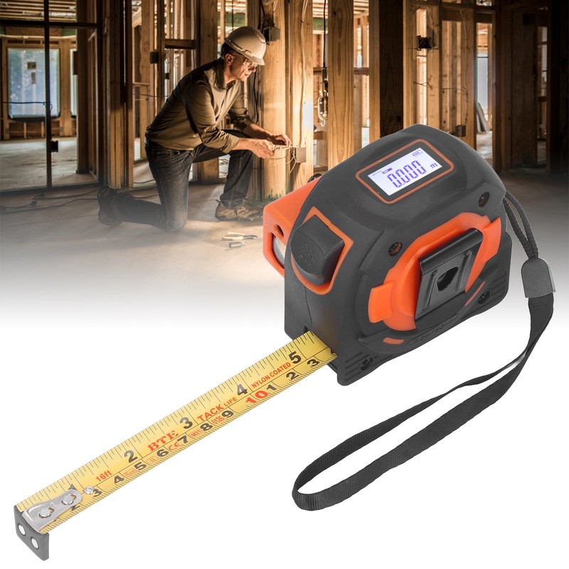 Laser Tape Measure Handheld Infrared Distance Meter Laser Ranging Measurement