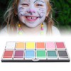 Face Paint Kit Cosmetic Grade 12 Colors Quick Drying Easy