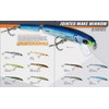 Bomber Jointed Wake Minnow Bone Flash