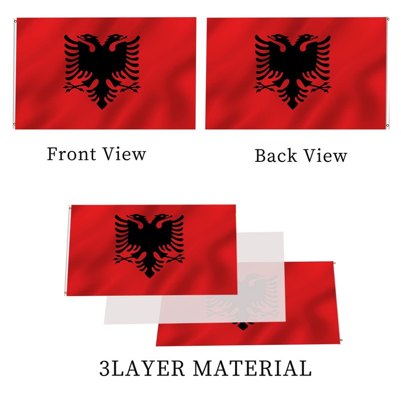 Ireland Flag Country Irish Flag 3x5 Double Sided for Outdoors