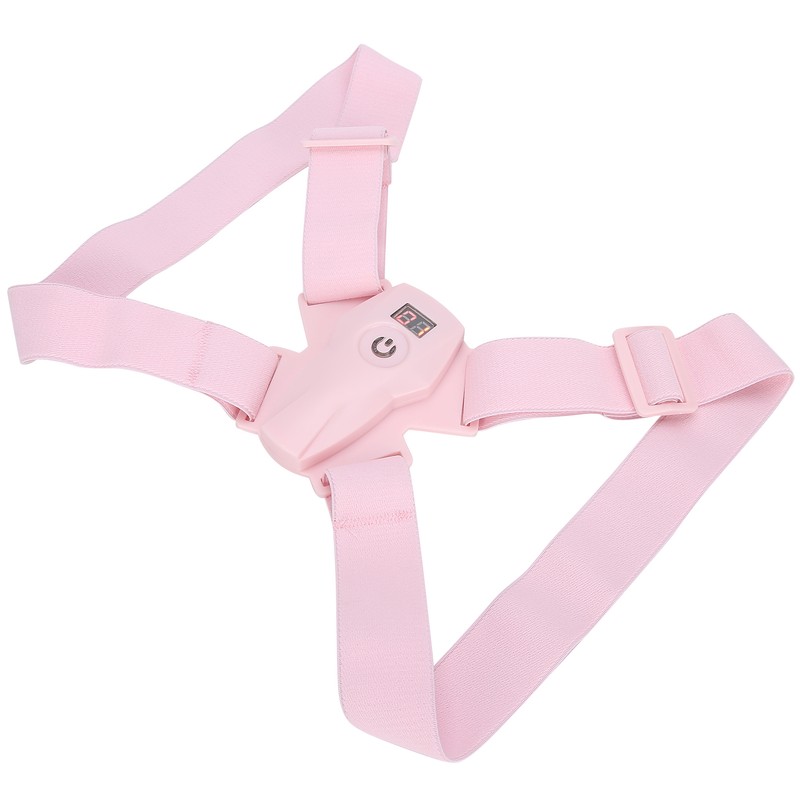 Back Posture Corrector Straightener Intelligent Sensor Humpback Correction TrainerPink
