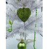 6pc Large Heart Xmas Baubles (Matte) - Great Christmas Tree