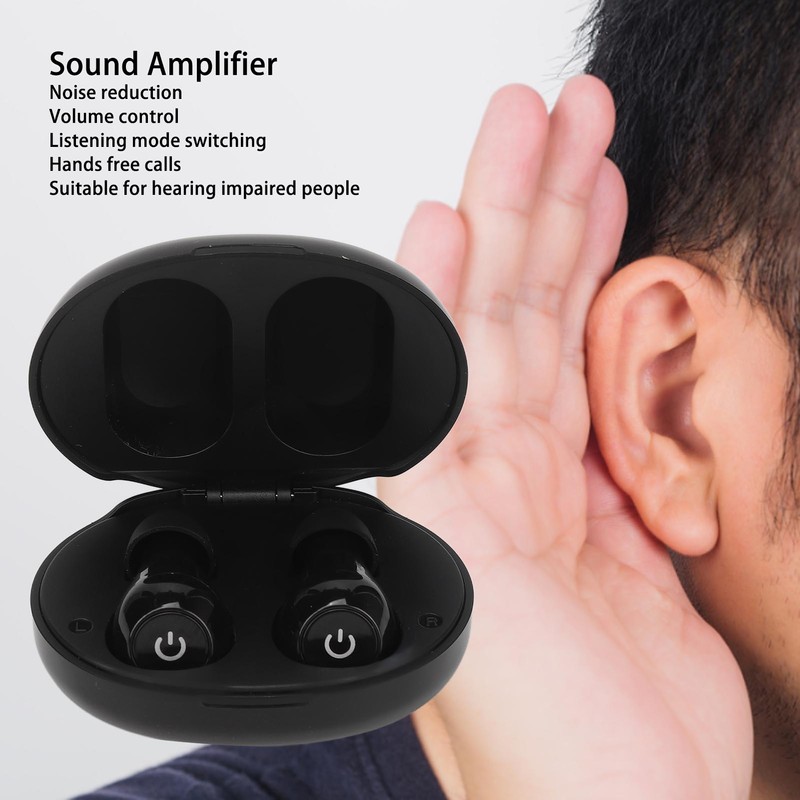 Rechargeable Sound Amplifier Professional Portable Seniors Adults Hearing Device for