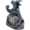 Nemesis Now Blue Dragon and Skulls Year Keeper Gothic Calendar