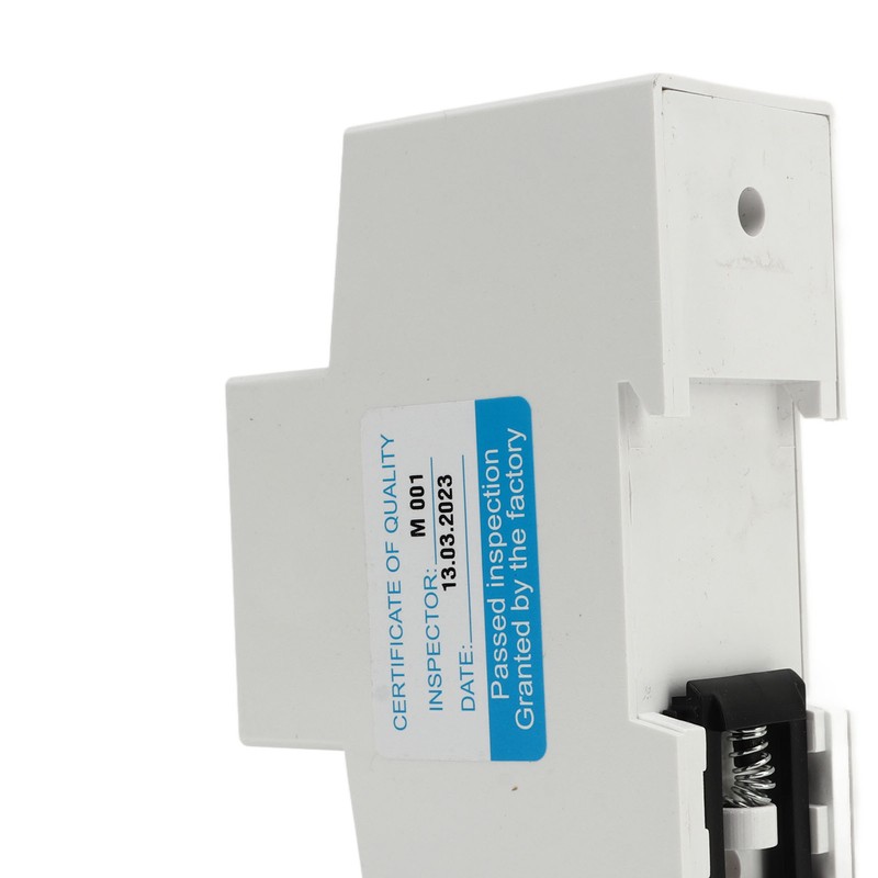 Single Phase Energy Meter LCD Display DIN Rail 2P Total