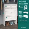 ClosetMaid SuiteSymphony Wood Shelf Unit, 2 Shelves, Adjustable, For Storage,