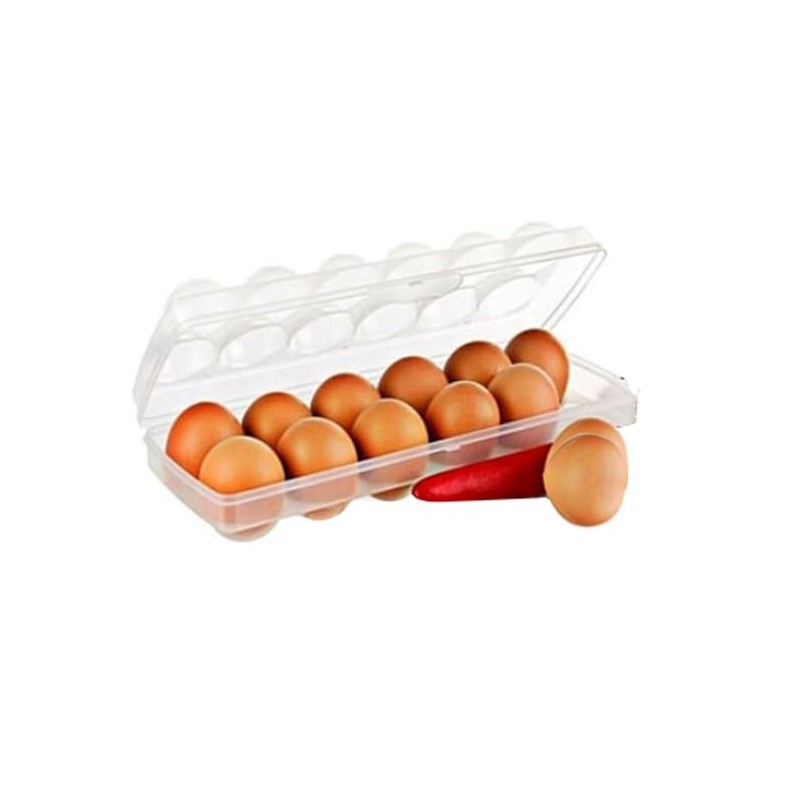 Best House Heavy Duty Clear Plastic Egg Storage Box, Egg