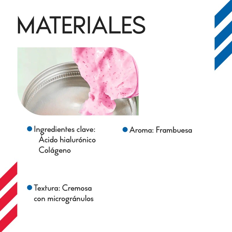 Exfoliante Corporal 350ml Hidratante Piel Suave Reafirmante Frambuesa