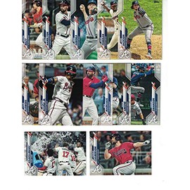 Atlanta Braves/Complete 2020 Topps Baseball Team Set! with (27) Cards from Series 1 and 2 *Plus* The 2020 Topps Heritage Braves Team Set with (13) Cards!